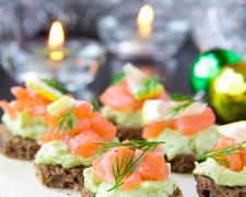 Weihnachtliche Vorspeisen